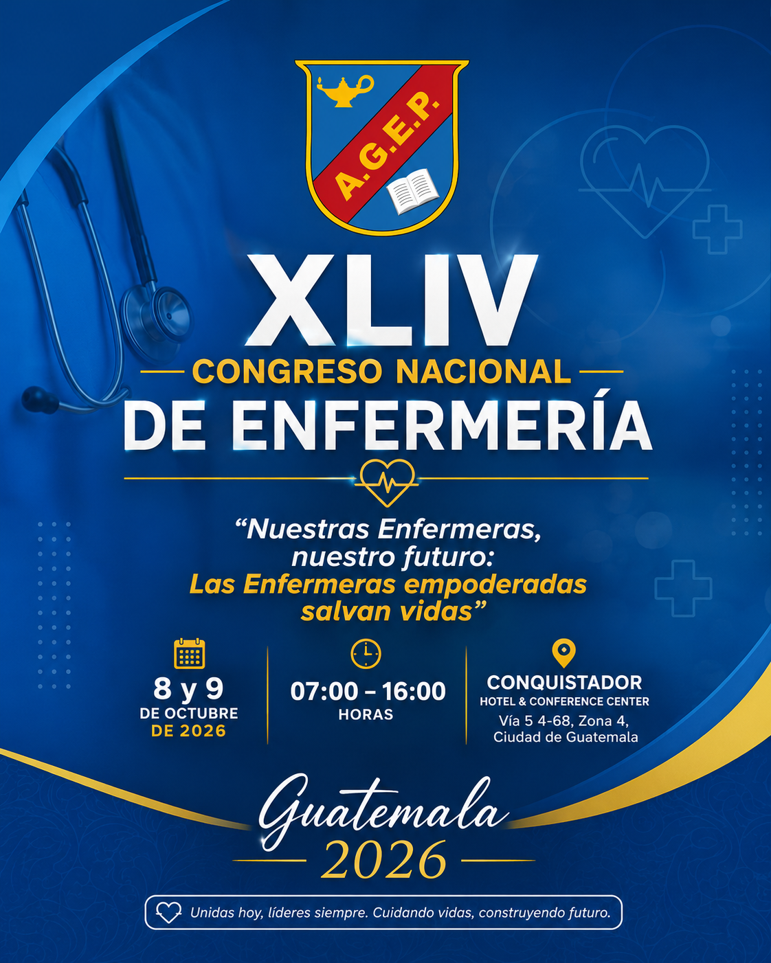 Promocional del evento Celebración del día de la Enfermera/o